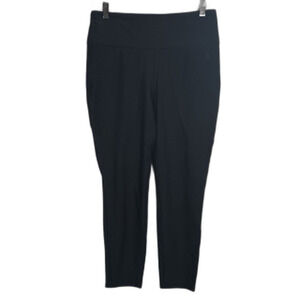 Good American Pants (Med) Black Leggings Ankle Yoga Athletic Running Aerobic